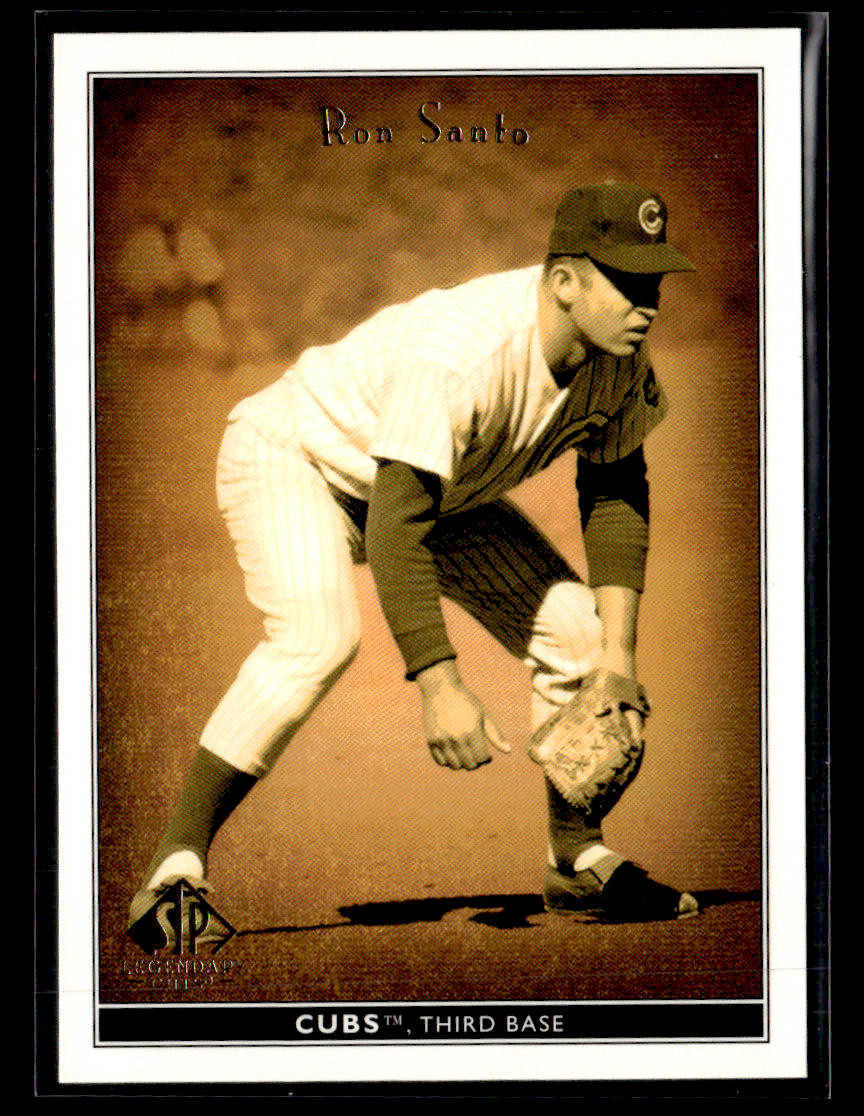 2002 SP Legendary Cuts #68 Ron Santo Card Chicago Cubs 2002 SP Legendary Cuts #68 Ron Santo Card Chicago Cubs