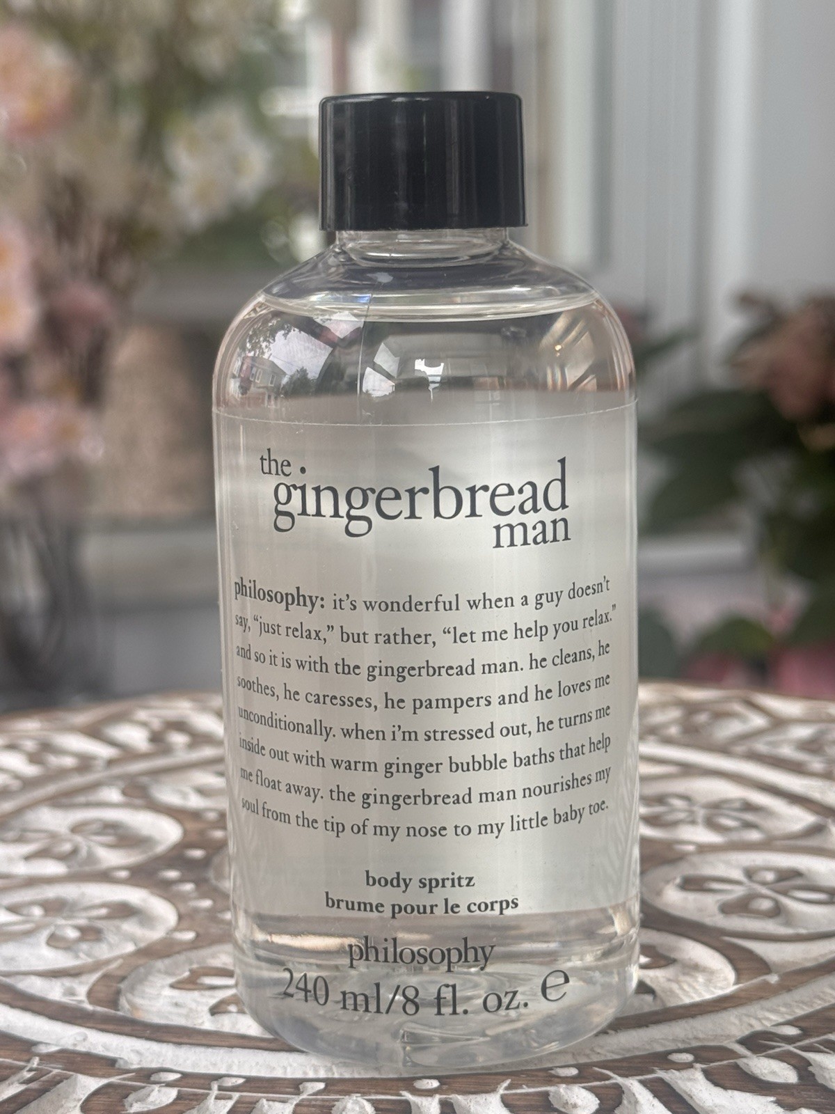Philosophy The Gingerbread Man Body Spritz 8 oz Discontinued Hard to Find New Philosophy The Gingerbread Man Body Spritz 8 oz Discontinued Hard to Find New