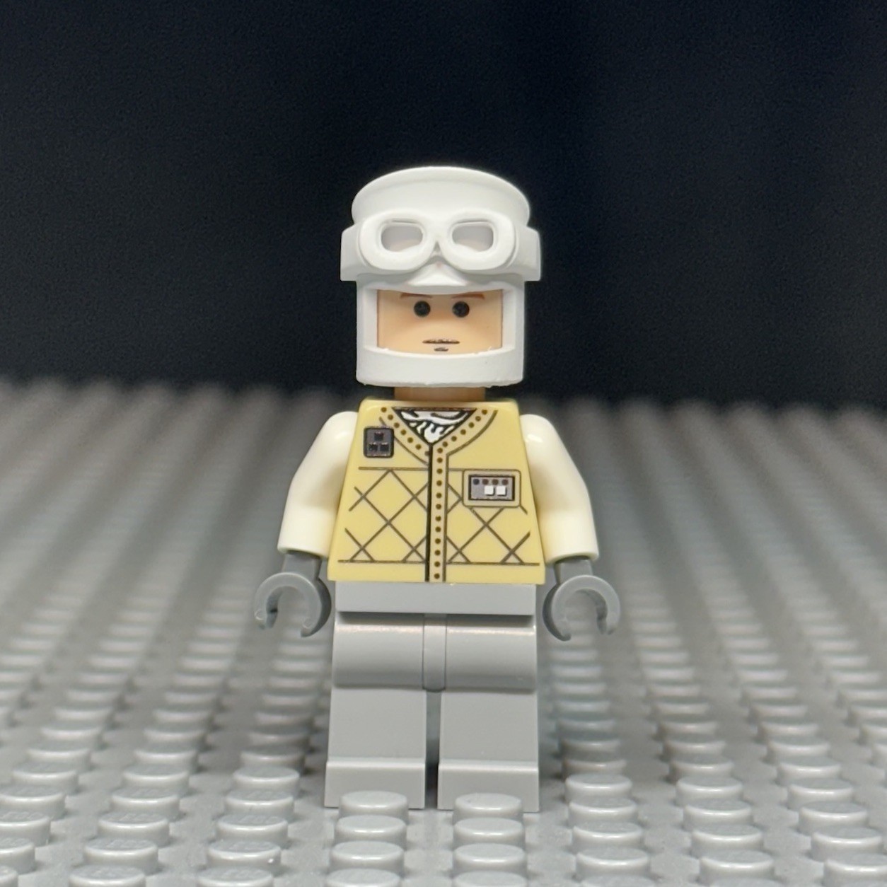 Lego Star Wars TCS Hoth Luke Skywalker Minifigure Custom Print on lego Complete