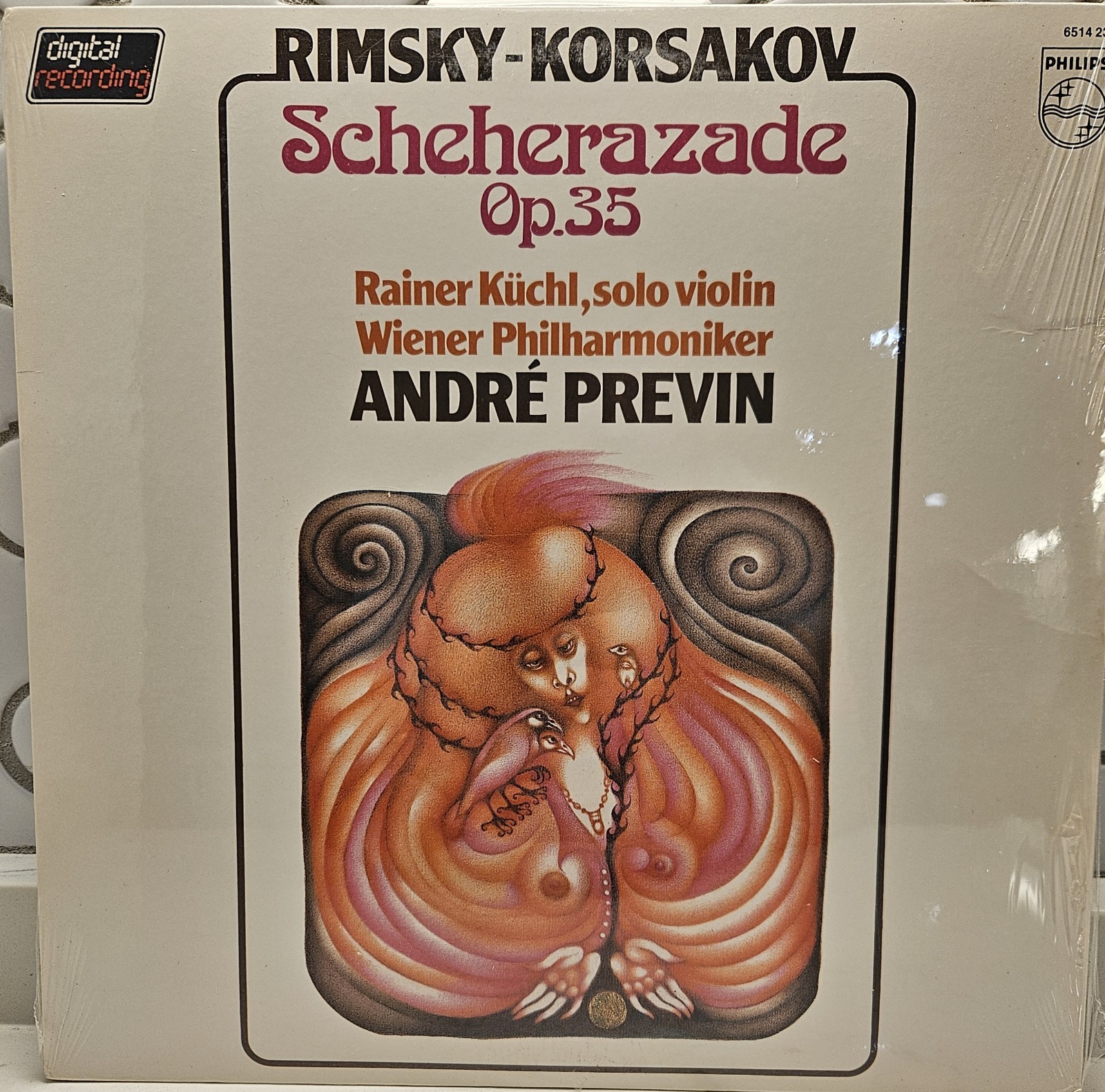 Rimsky-Korsakov Scheherazade Andre Previn Vienna Philharmonic SEALED LP Philips