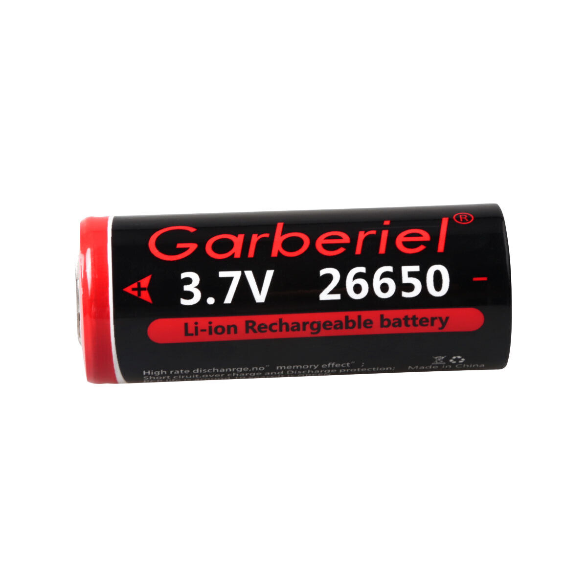 Lot Rechargeable 26650 Battery 3.7V Battery For LED High Power Flashlight