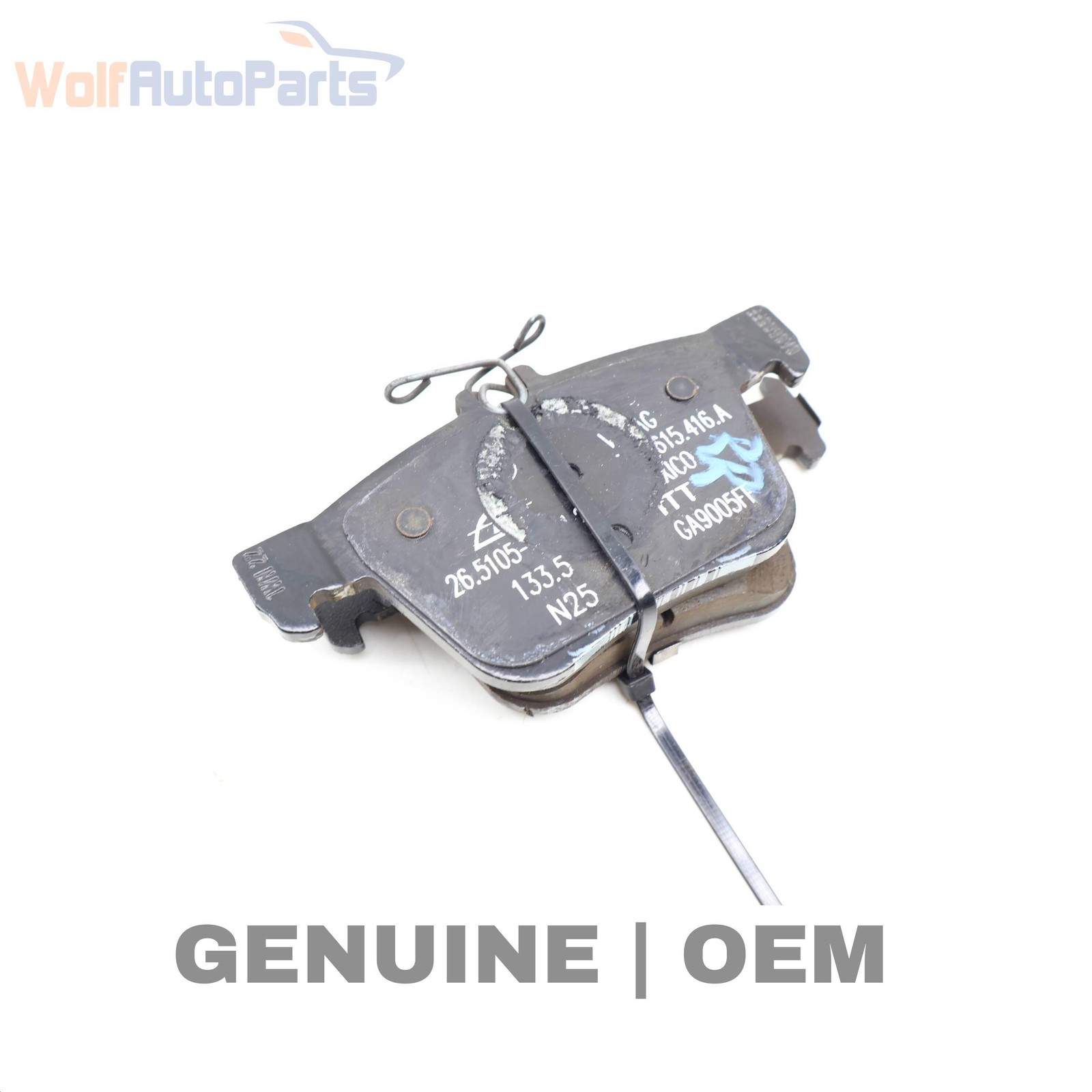 2021-2024 VW TIGUAN - REAR Brake PADS 3Q0698451AA