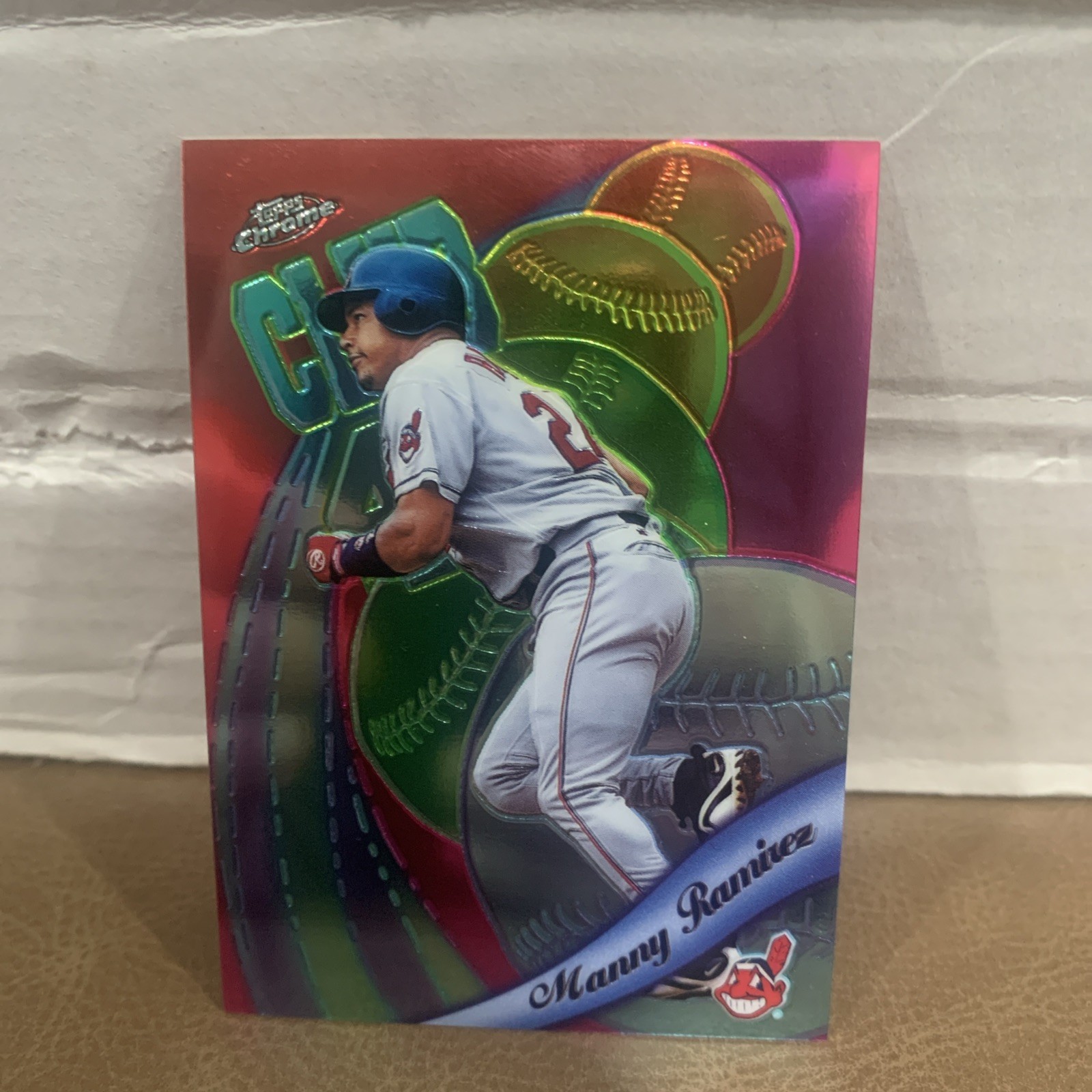 1999 Topps Chrome All-Etch 40 Club Manny Ramirez AE-9 1999 Topps Chrome All-Etch 40 Club Manny Ramirez AE-9