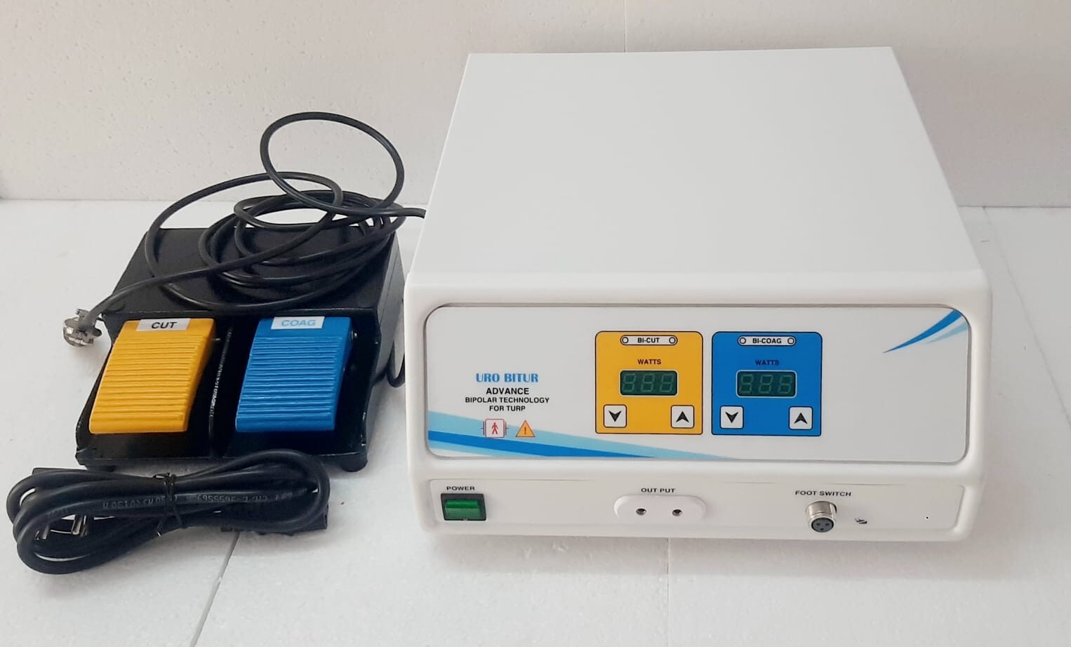 New URO BiTUR Electric generator cautery Bipolar Generator  Set