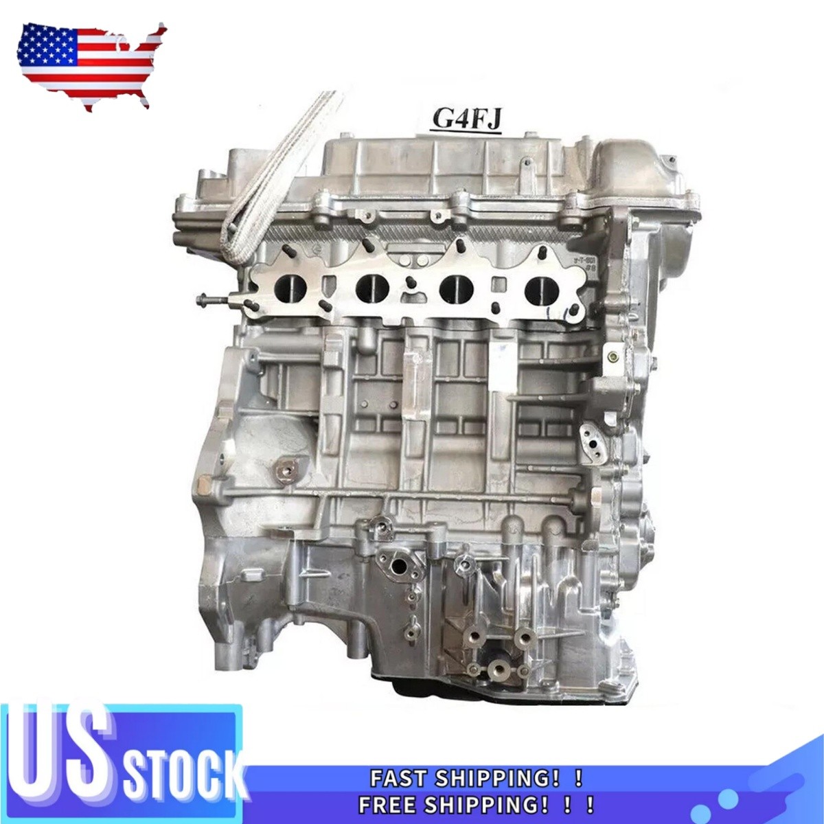 G4FJ 1.6T Turbo Engine Motor For 2016-2020 Hyundai Elantra Tucson Kia Forte Soul