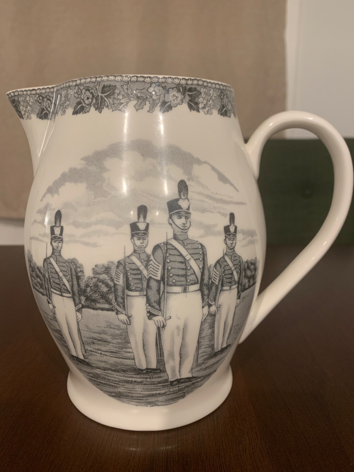 NEW West Point Ceramic Water Pitcher NEW West Point Ceramic Water Pitcher
