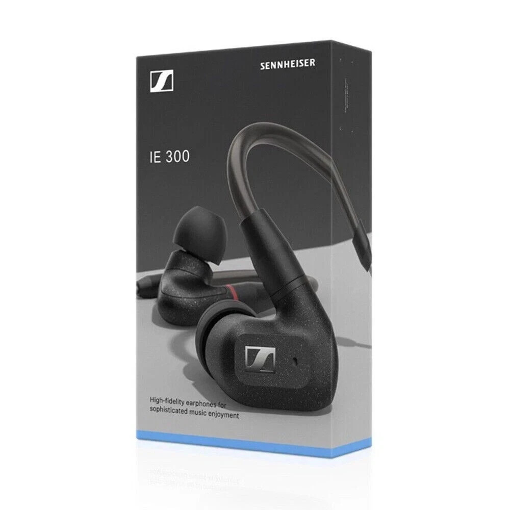 Sennheiser IE 300 Audiophile In-Ear Monitors Earphones 3.5mm Wired opened boxed