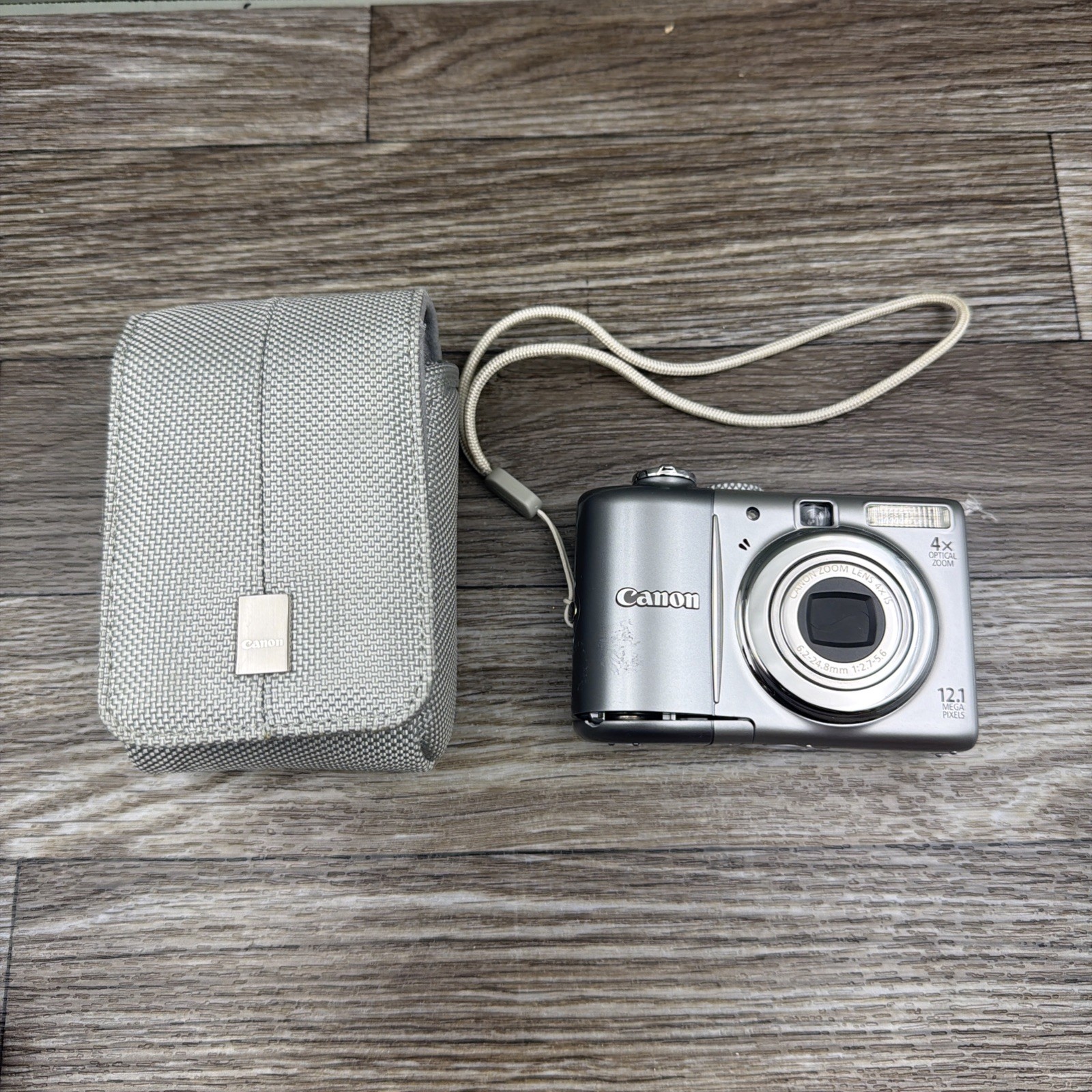 Canon Powershot A1100 IS 12.1MP Digital Camera Silver TESTED READ Canon Powershot A1100 IS 12.1MP Digital Camera Silver TESTED READ