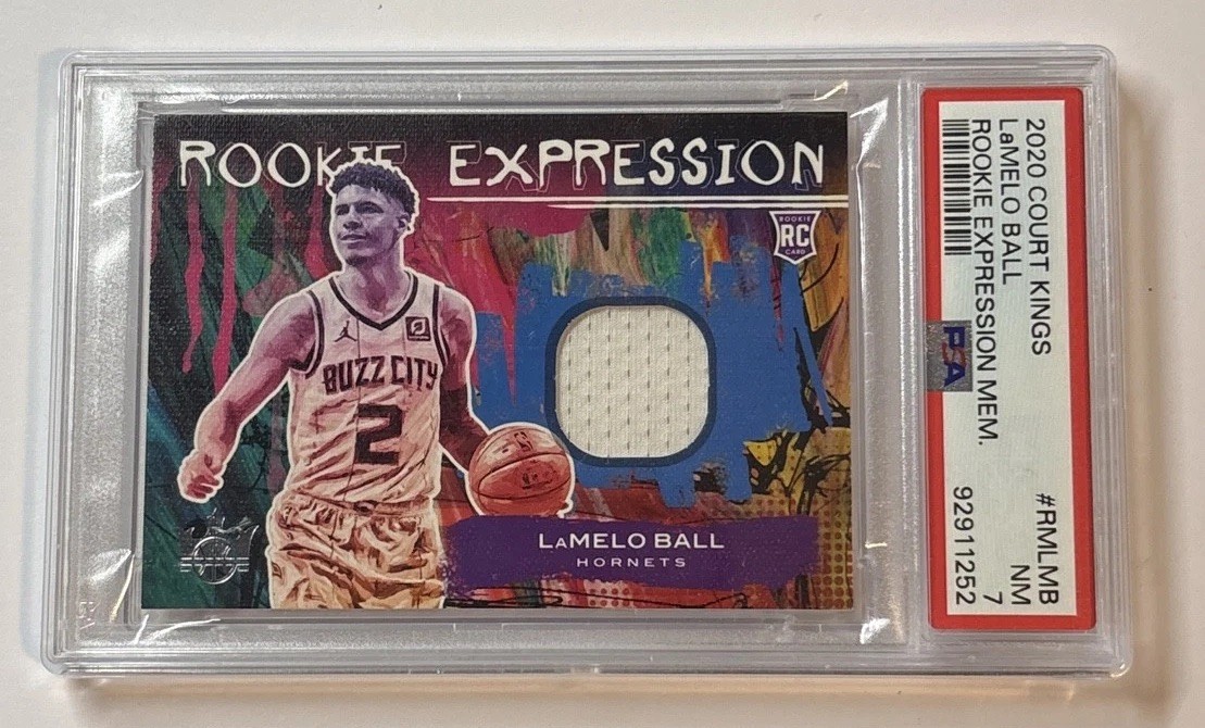 20-21 Panini Court Kings - Rookie Expression MEM LaMelo Ball #RM-LMB