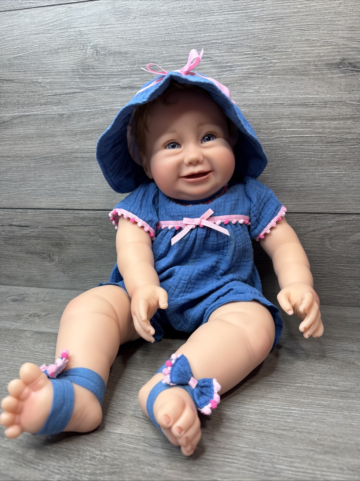 The Ashton-Drake Poseable Baby Doll is Ready for Your Afternoon Adventures The Ashton-Drake Poseable Baby Doll is Ready for Your Afternoon Adventures