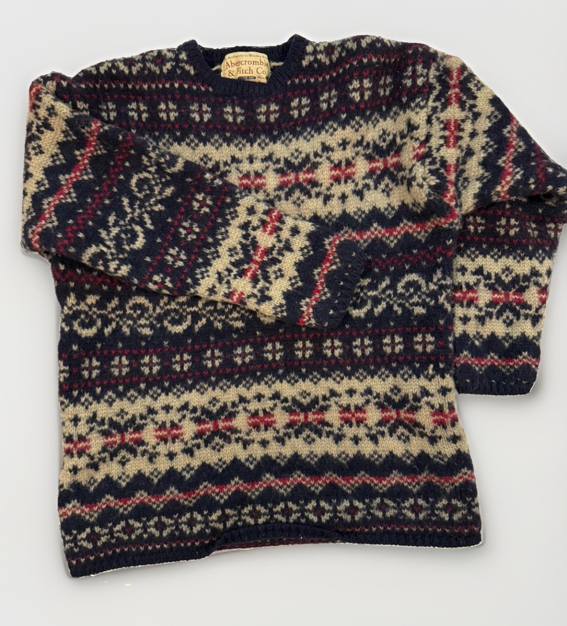 Abercrombie & Fitch Vintage Wool Knit Women’s Sweater