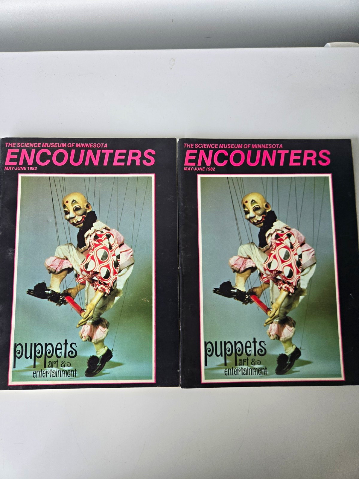 2 Vintage 1982 Science Museum Minnesota Encounters Magazines Puppets Columbia 2 Vintage 1982 Science Museum Minnesota Encounters Magazines Puppets Columbia