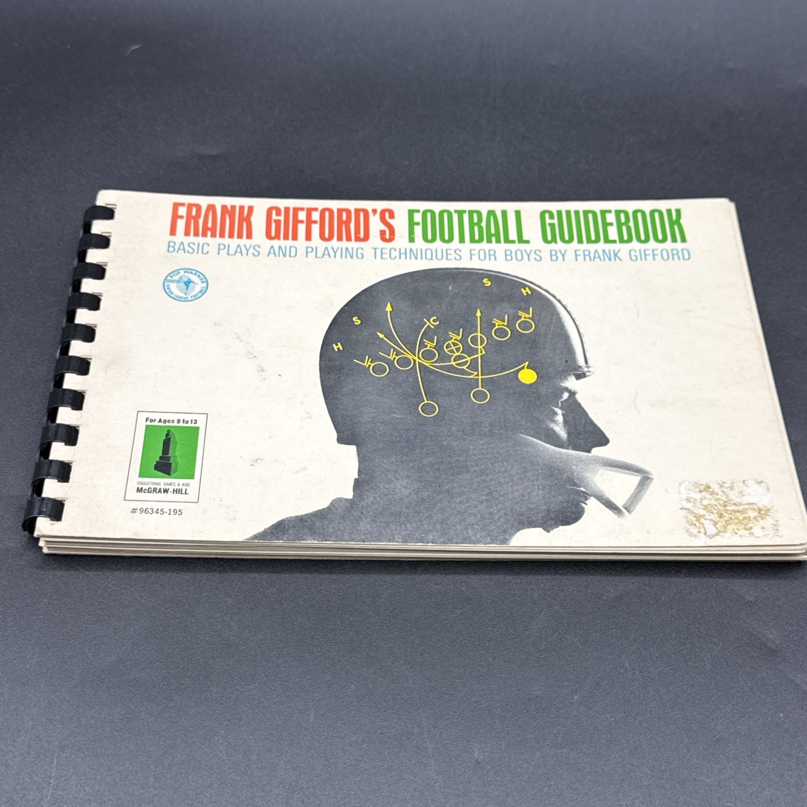 Frank Gifford\'s Football Guidebook 1st Edition 1965 Near Fine Plays Techniques Frank Gifford\'s Football Guidebook 1st Edition 1965 Near Fine Plays Techniques