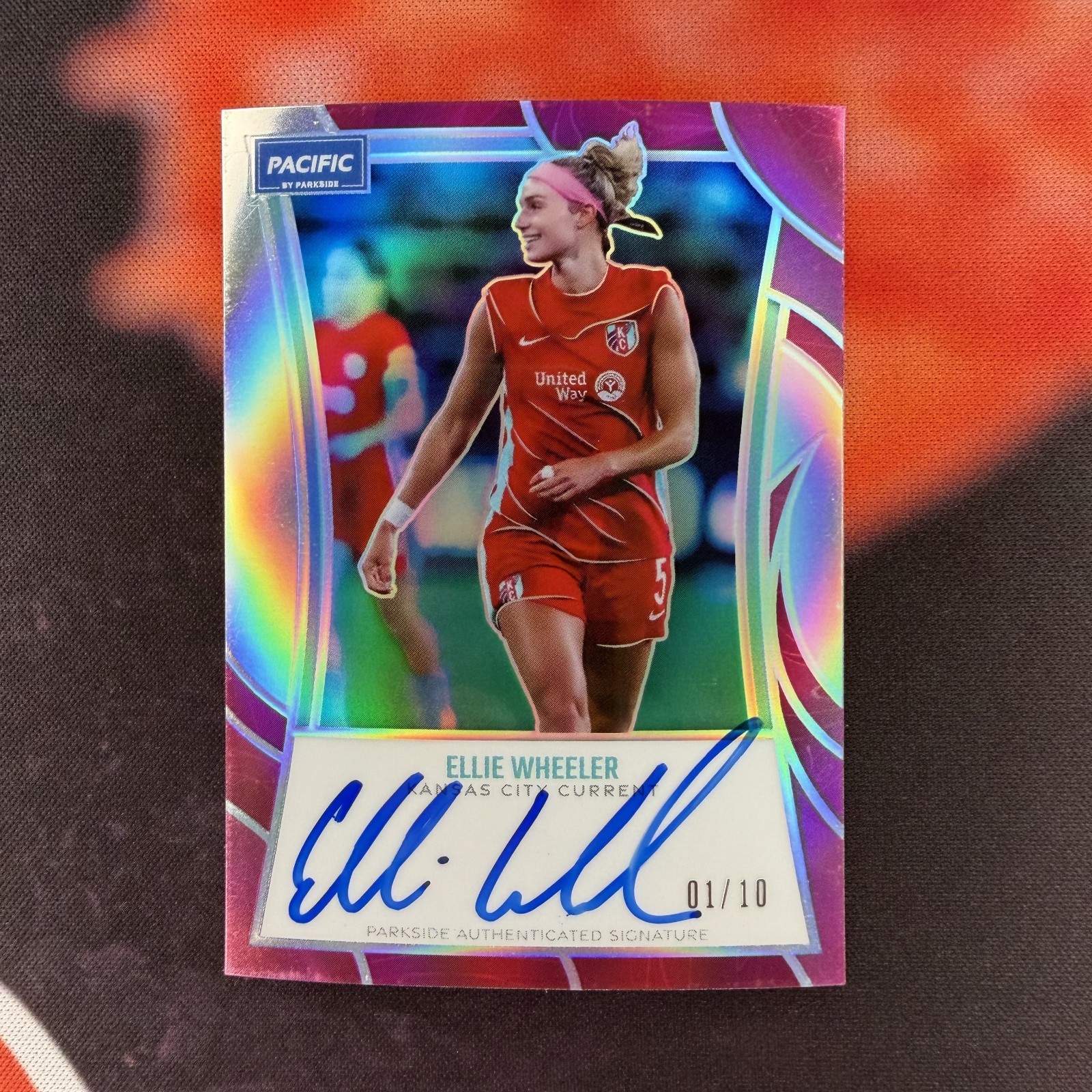 2025 Parkside Pacific Ellie Wheeler 1/10 (1st on Print) - NWSL KC Current #PS-EW