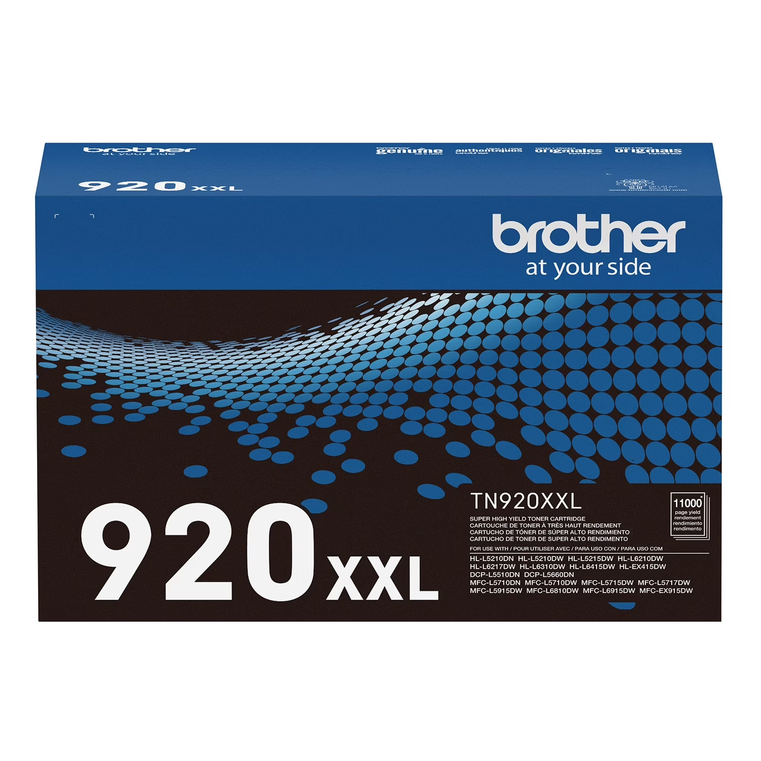 New Brother TN920XXL Super High-yield Black Toner Cartridge – 11,000 Pages