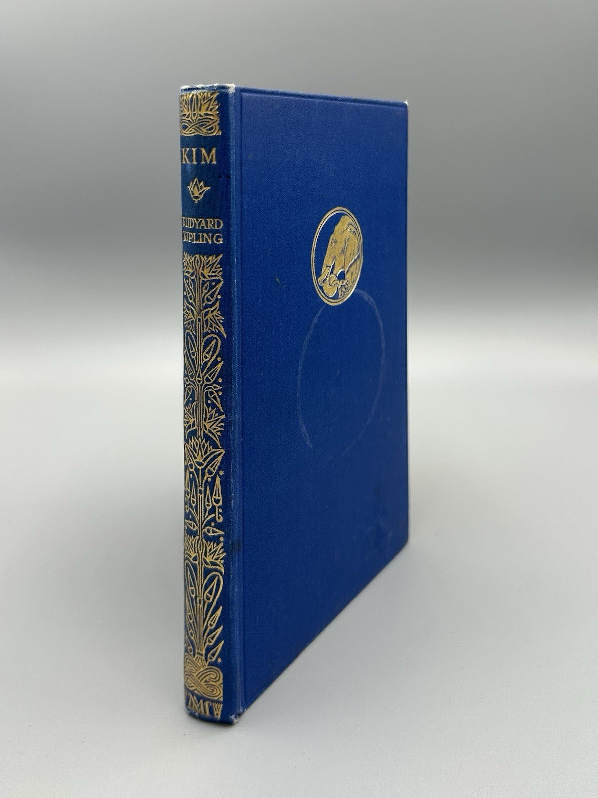 Vintage 1937 Rudyard Kipling KIM Book - Macmillan Pocket Edition