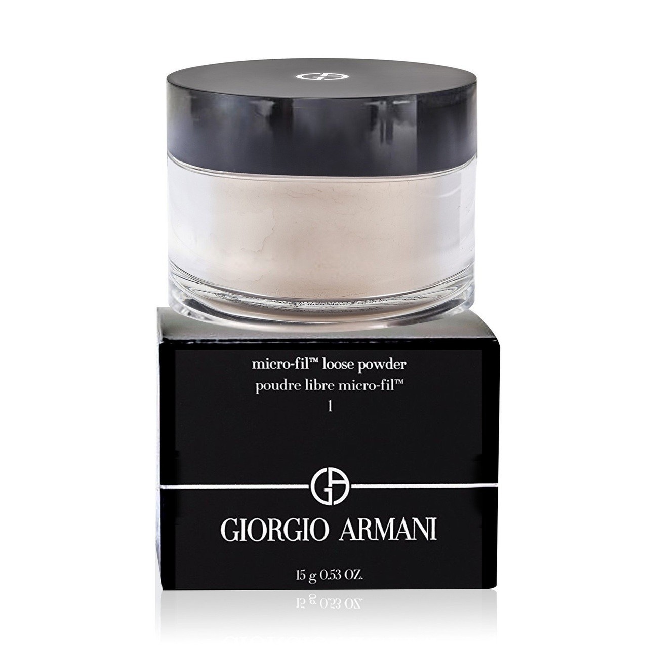 Giorgio Armani Beauty Micro-Fil Loose Powder .53 oz / 15g Full Size RARE HTF NIB