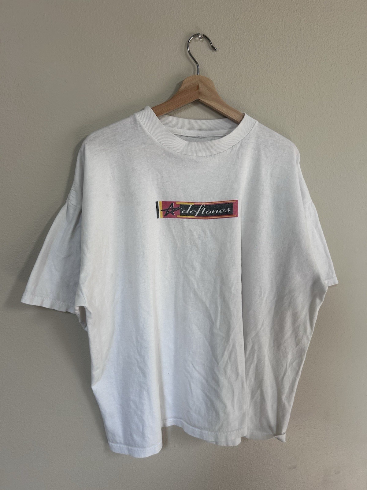 Vintage 1998 Soviet Star Deftones Tee Shirt Vintage 1998 Soviet Star Deftones Tee Shirt
