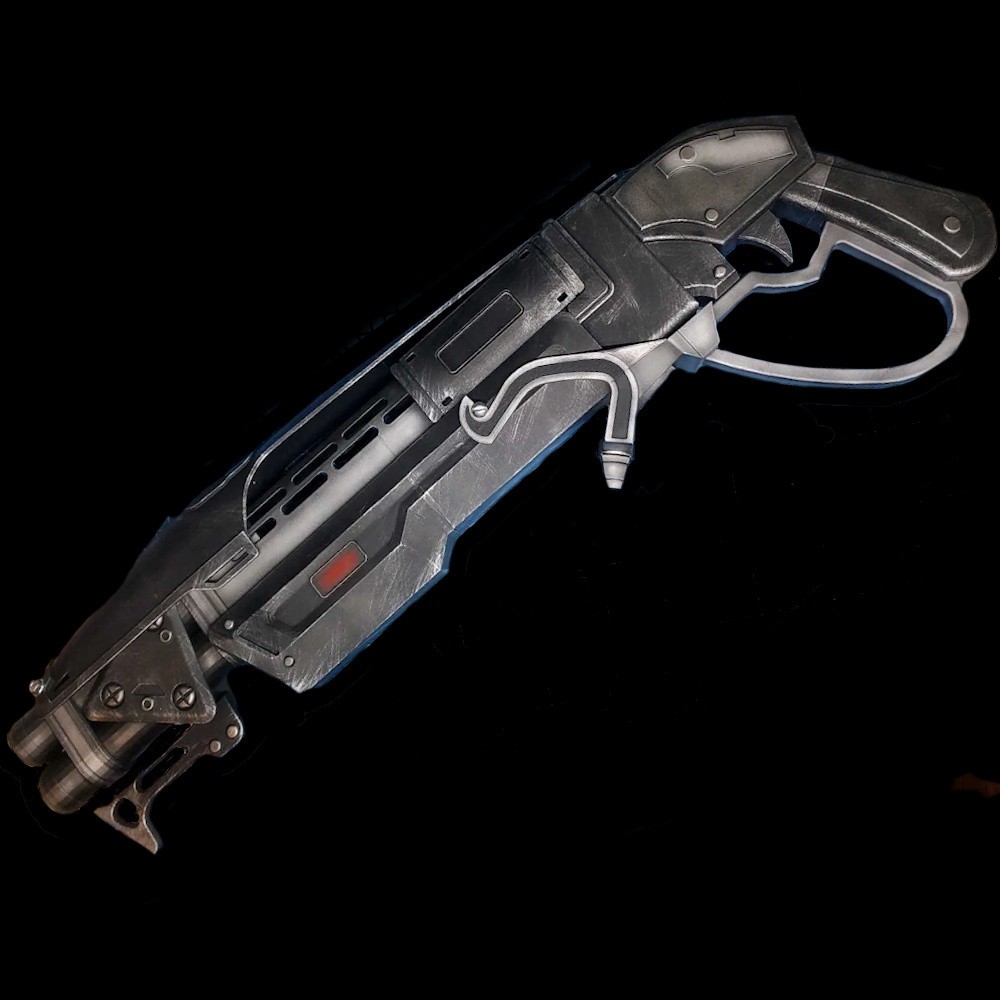Gears Of War Gnasher Shotgun 1:1 Cosplay Full Size 3D Printed PLA - 27.5inch Gears Of War Gnasher Shotgun 1:1 Cosplay Full Size 3D Printed PLA - 27.5inch