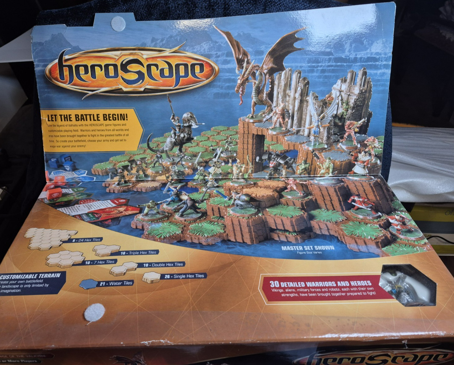 Boxed New Heroscape Rise of the Valkyrie Master Set Build & Battle Game System
