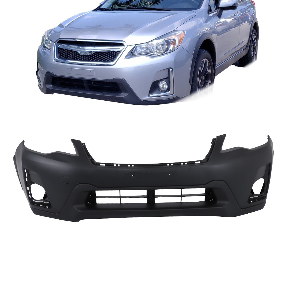 57704FJ070 New Primered Front Bumper Cover Fascia For 2016 2017 Subaru Crosstrek