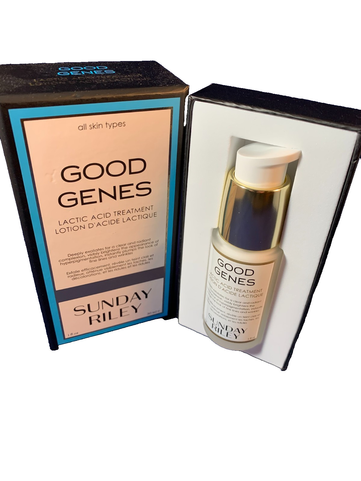 Sunday Riley Good Genes Lactic Acid Treatment 1oz NEW IN SEALED BOX