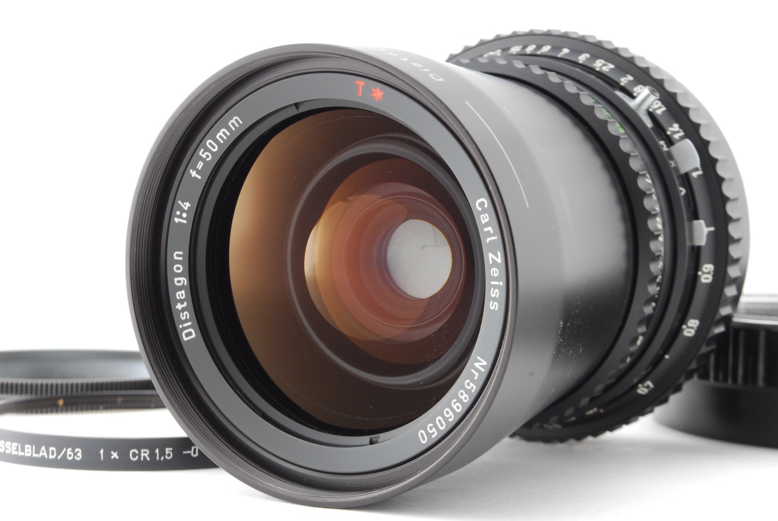 [MINT] Hasselblad Carl Zeiss T* Distagon C 50mm f/4 Black Lens From JAPAN