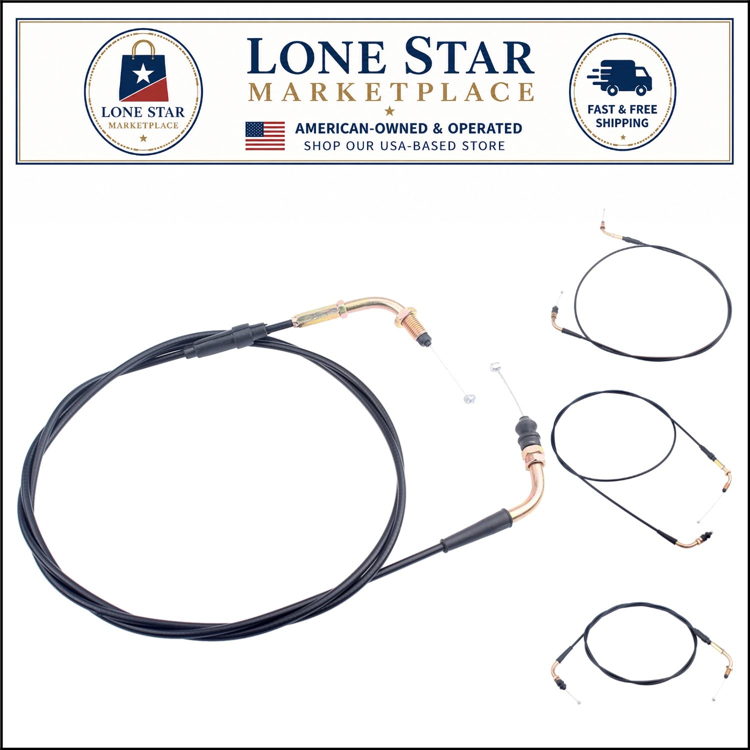 Universal GY6 Throttle Cable, 78