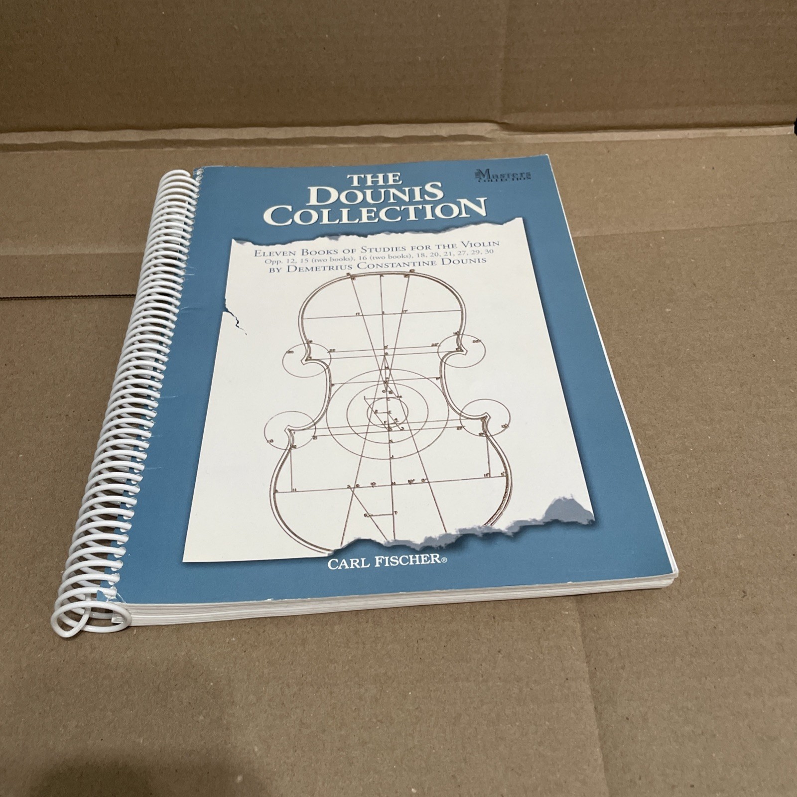 THE DOUNIS COLLECTION: ELEVEN BOOK OF STUDIES FOR THE VIOLIN Demetrius Constanti THE DOUNIS COLLECTION: ELEVEN BOOK OF STUDIES FOR THE VIOLIN Demetrius Constanti