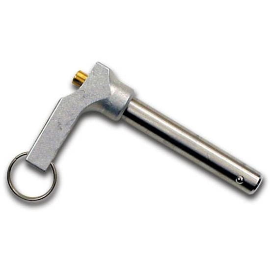 AFCO 10156 Push Button Quick Release 2-1/2 Inch Steel Detented Shock Pin AFCO 10156 Push Button Quick Release 2-1/2 Inch Steel Detented Shock Pin
