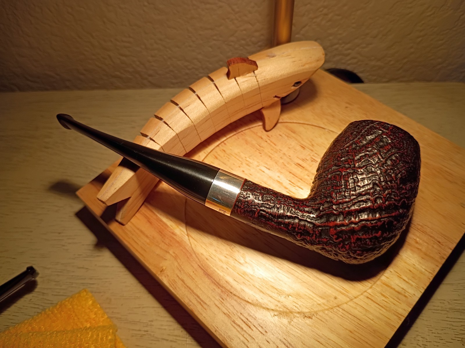 Vauen Luxus 310, Rusticated Straight Billiard refurbished Vauen Luxus 310, Rusticated Straight Billiard refurbished