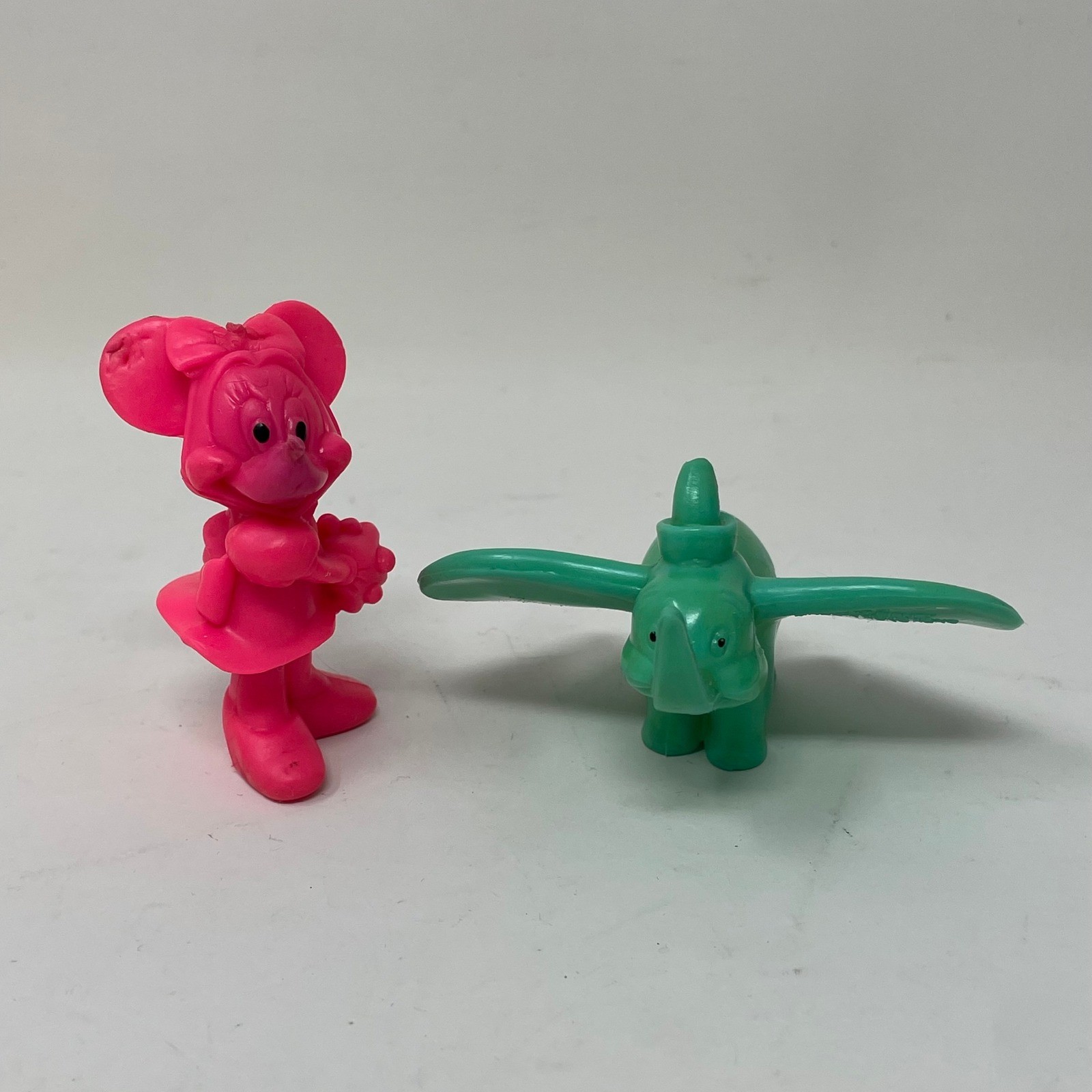 Vintage Walt Disney Productions Minnie Mouse and Dumbo Rubber Erasers Hong Kong Vintage Walt Disney Productions Minnie Mouse and Dumbo Rubber Erasers Hong Kong