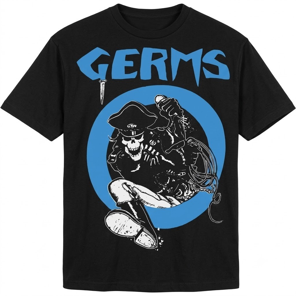 Germs T-Shirt, germs punk rock - the germs - indie 80s shirt, Unisex Shirt