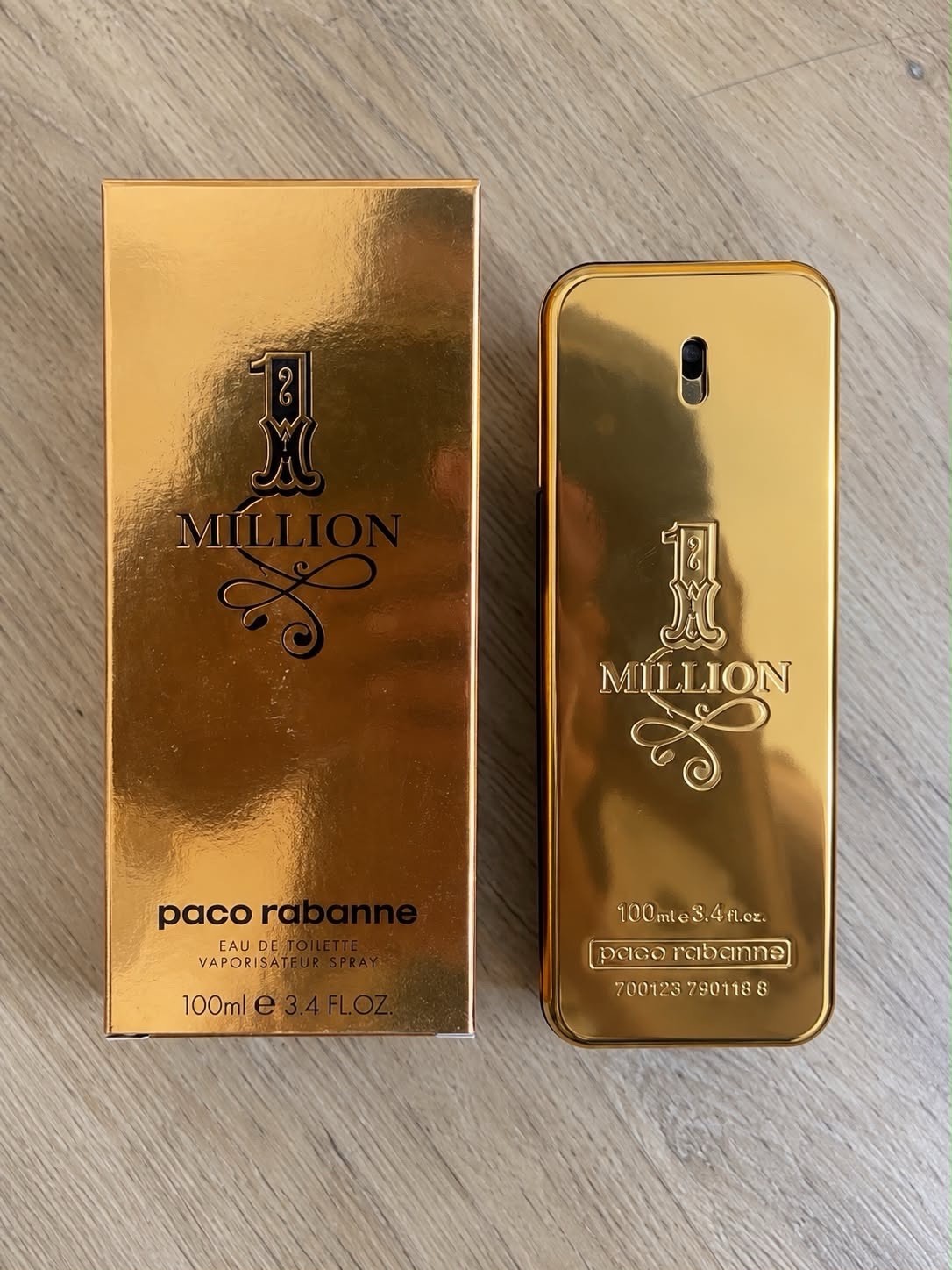 Paco Rabanne 1 Million Eau de Toilette Spray 3.4 fl oz Regular