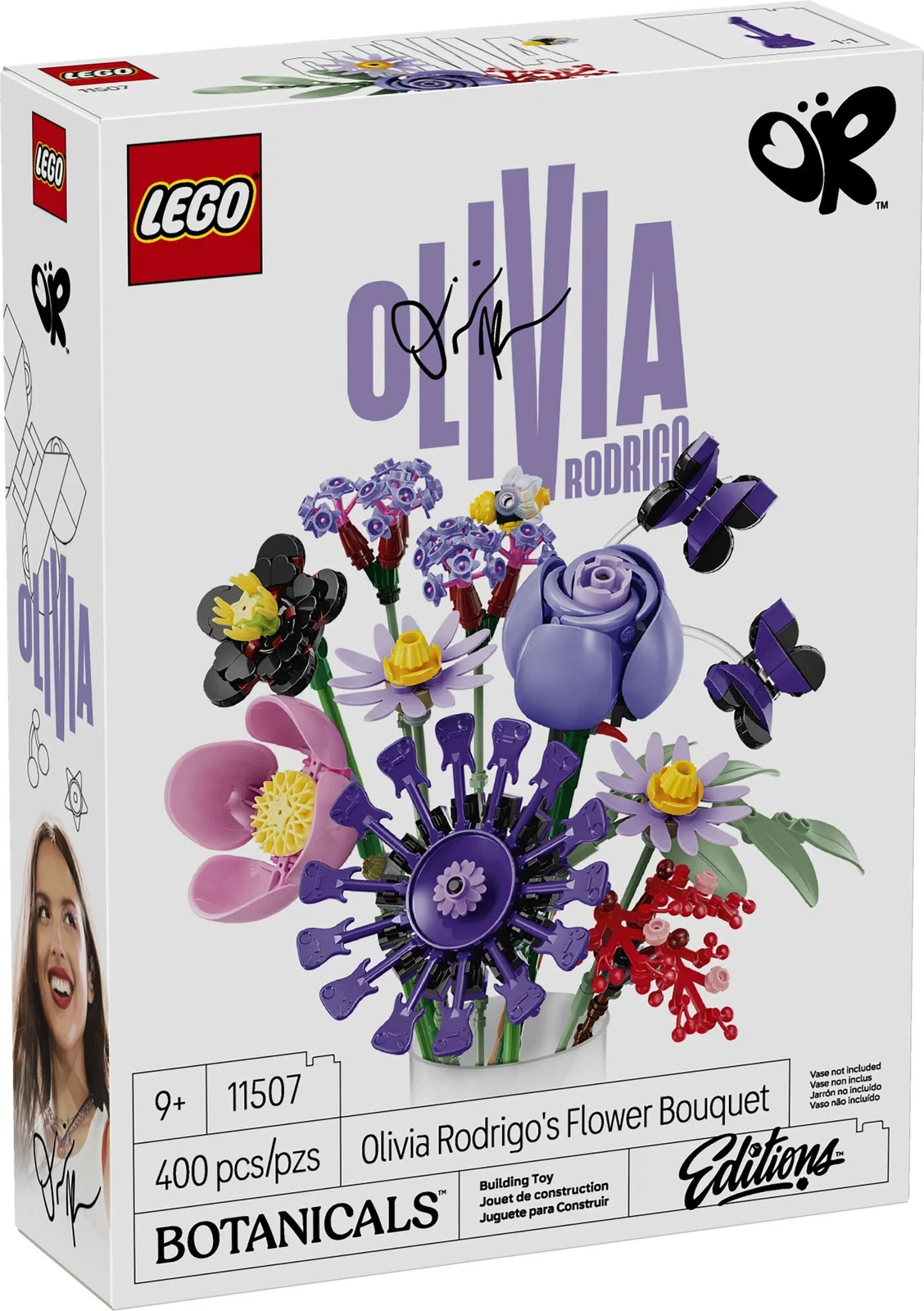 LEGO® Botanicals & Music Editions Olivia Rodrigo’s Flower Bouquet 11507 LEGO® Botanicals & Music Editions Olivia Rodrigo’s Flower Bouquet 11507