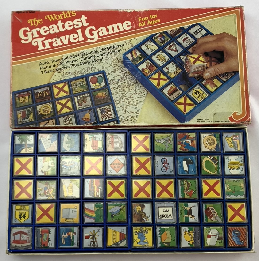 1980 World\'s Greatest Travel Game Complete in Good Condition 