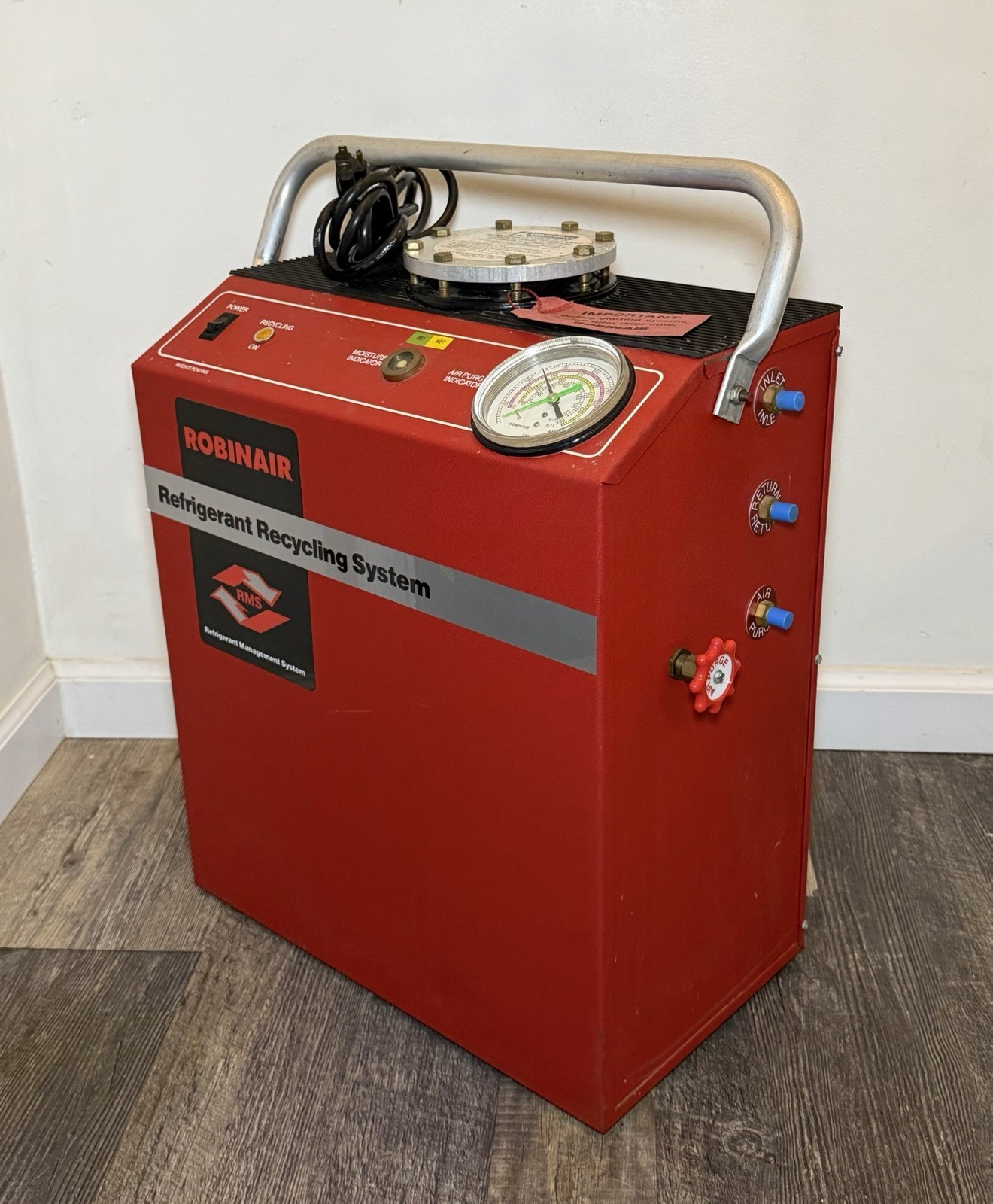 Robinair 17150A Refrigerant Recycling Unit Station 115V Vintage A/C NEW