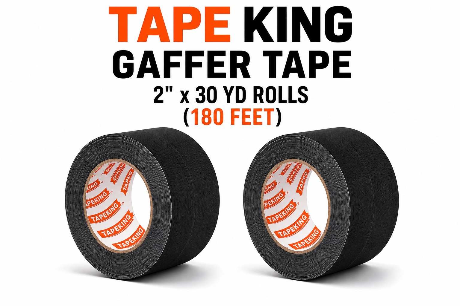 Tape King Black Gaffer Tape 2