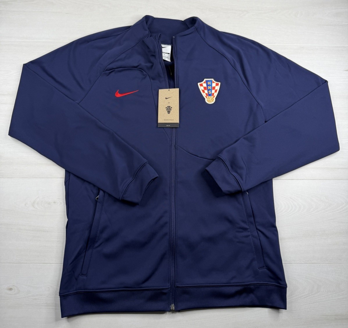 Nike Croatia Soccer Jacket Blue National Futbol Team Hrvatska Vatreni Mens S NWT Nike Croatia Soccer Jacket Blue National Futbol Team Hrvatska Vatreni Mens S NWT
