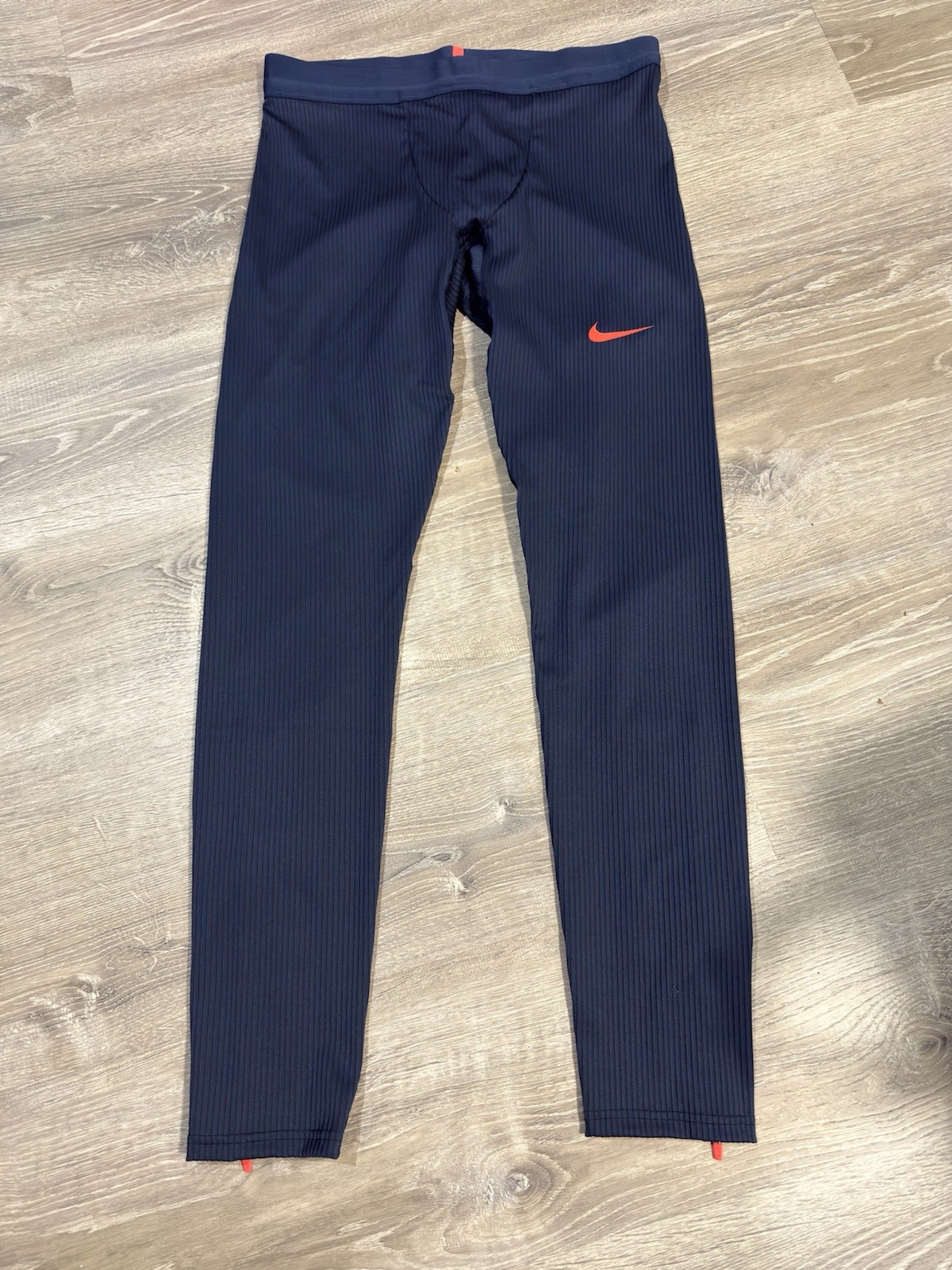 🟢 Nike Pro Elite Rosa Team Long Tights Made In USA Men\'s Size L Navy FD5797-452 🟢 Nike Pro Elite Rosa Team Long Tights Made In USA Men\'s Size L Navy FD5797-452