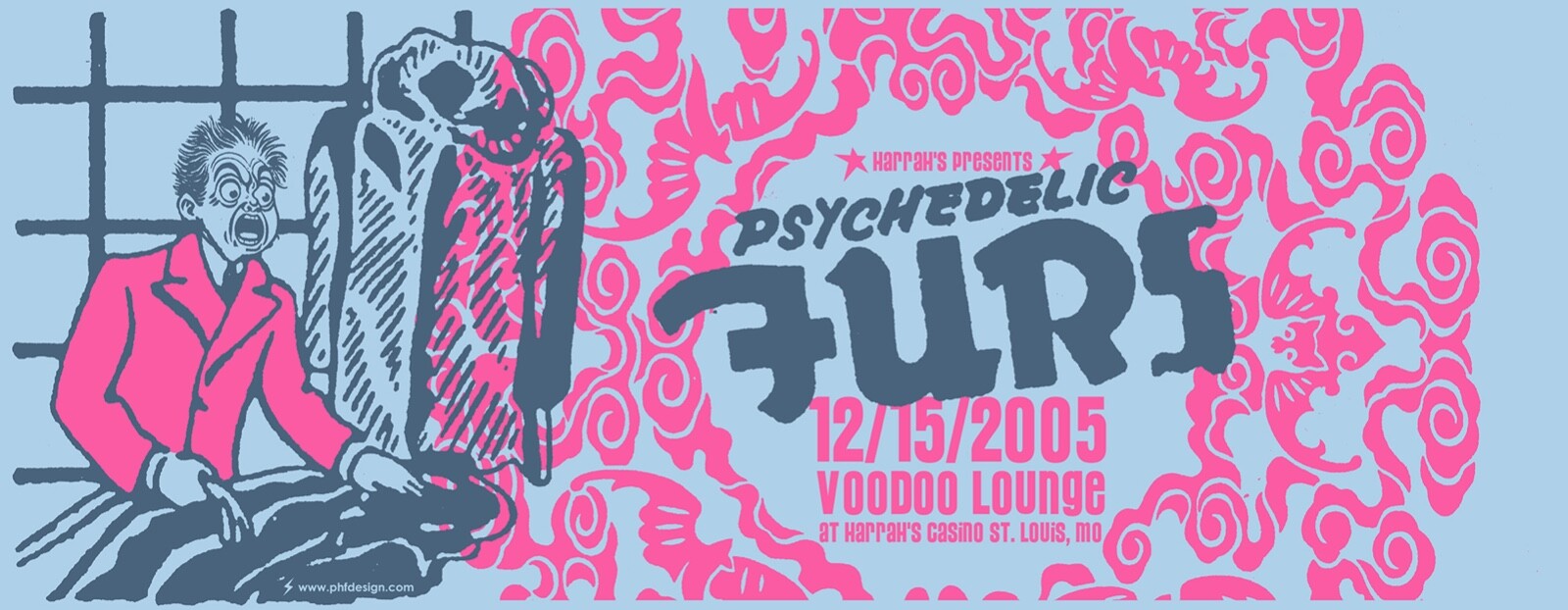Psychedelic Furs December 2005 Limited Edition Gig Poster