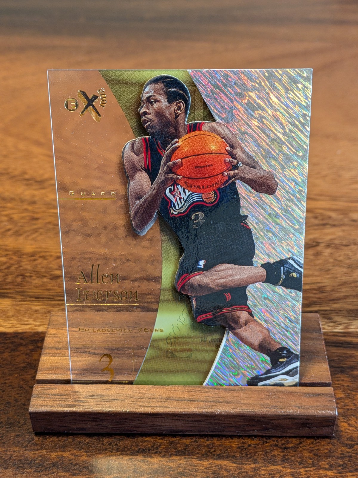 1997-98 Skybox Ex2001 - Allen Iverson #3 1997-98 Skybox Ex2001 - Allen Iverson #3