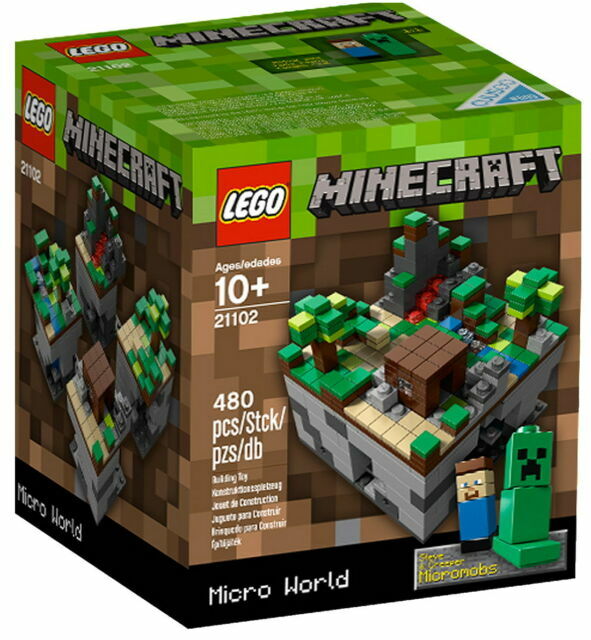 Retired LEGO 21102 Minecraft Cuusoo Micro World *** BRAND NEW FACTORY SEALED *** Retired LEGO 21102 Minecraft Cuusoo Micro World *** BRAND NEW FACTORY SEALED ***