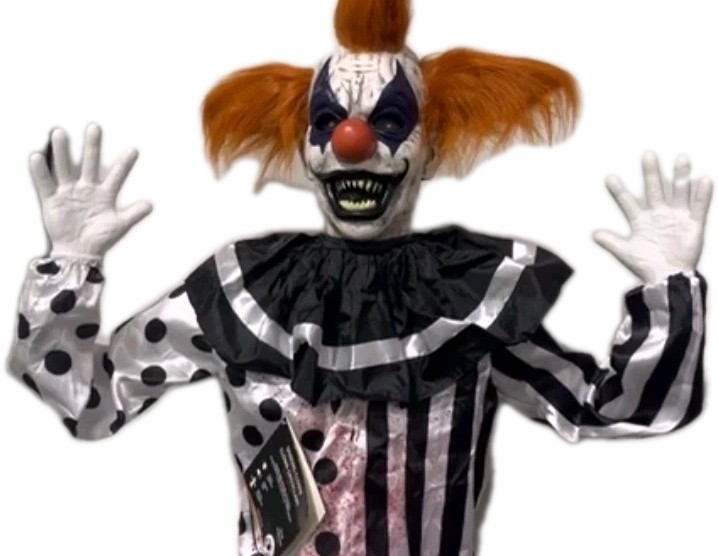 RARE Tekky Toys Animatronic Shaking Clown, Talking Light Up Halloween Decoration RARE Tekky Toys Animatronic Shaking Clown, Talking Light Up Halloween Decoration
