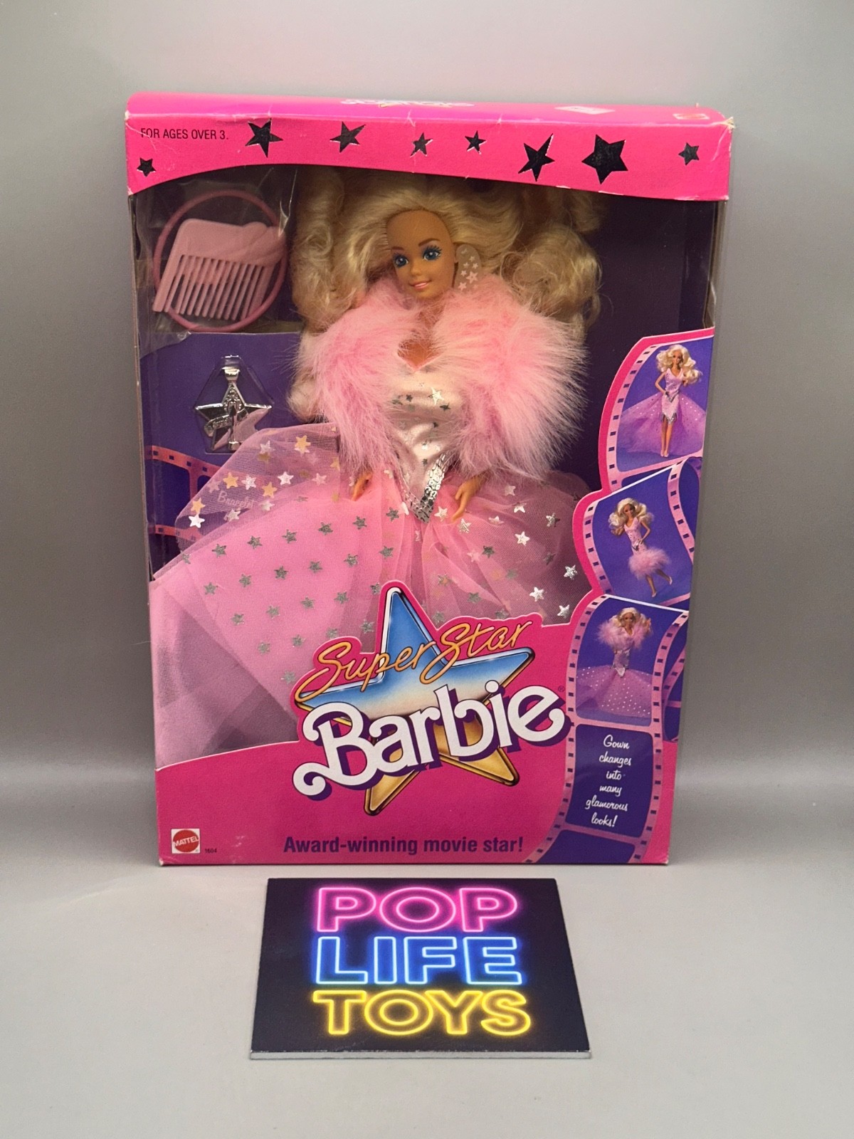 Vintage 1988 Mattel “Superstar Barbie” #1604 *NRFB*