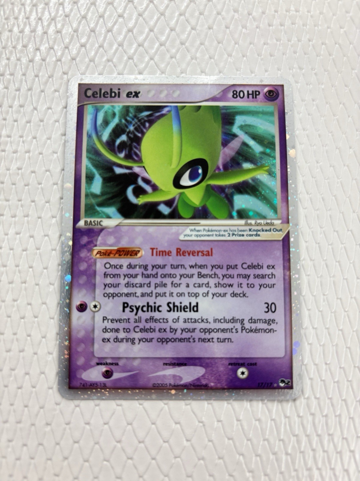 Pokémon TCG Celebi EX Ultra Rare Holo Card 17/17 Pop Series 2 Promo Pokémon TCG Celebi EX Ultra Rare Holo Card 17/17 Pop Series 2 Promo