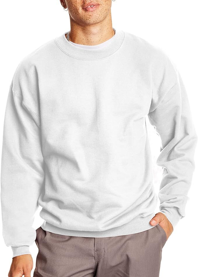 Hanes Sweatshirt Mens Heavyweight Cotton Fleece Crewneck Ultimate Standard S-3XL Hanes Sweatshirt Mens Heavyweight Cotton Fleece Crewneck Ultimate Standard S-3XL