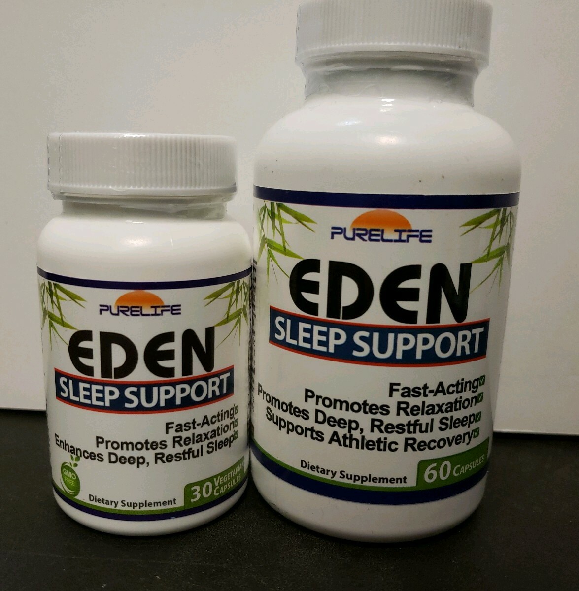 CHOOSE ONE: PureLife Eden Sleep Support 30 OR 60 Veggie Capsules