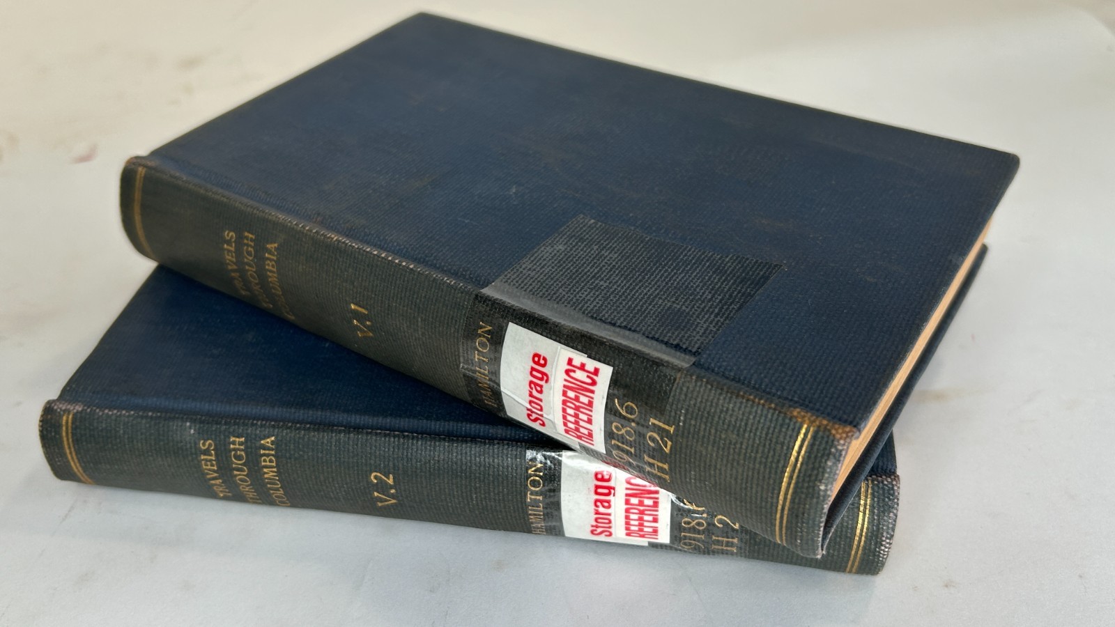 Travels through the Interior Provinces of Columbia by J.P. Hamilton - 2 Volumes