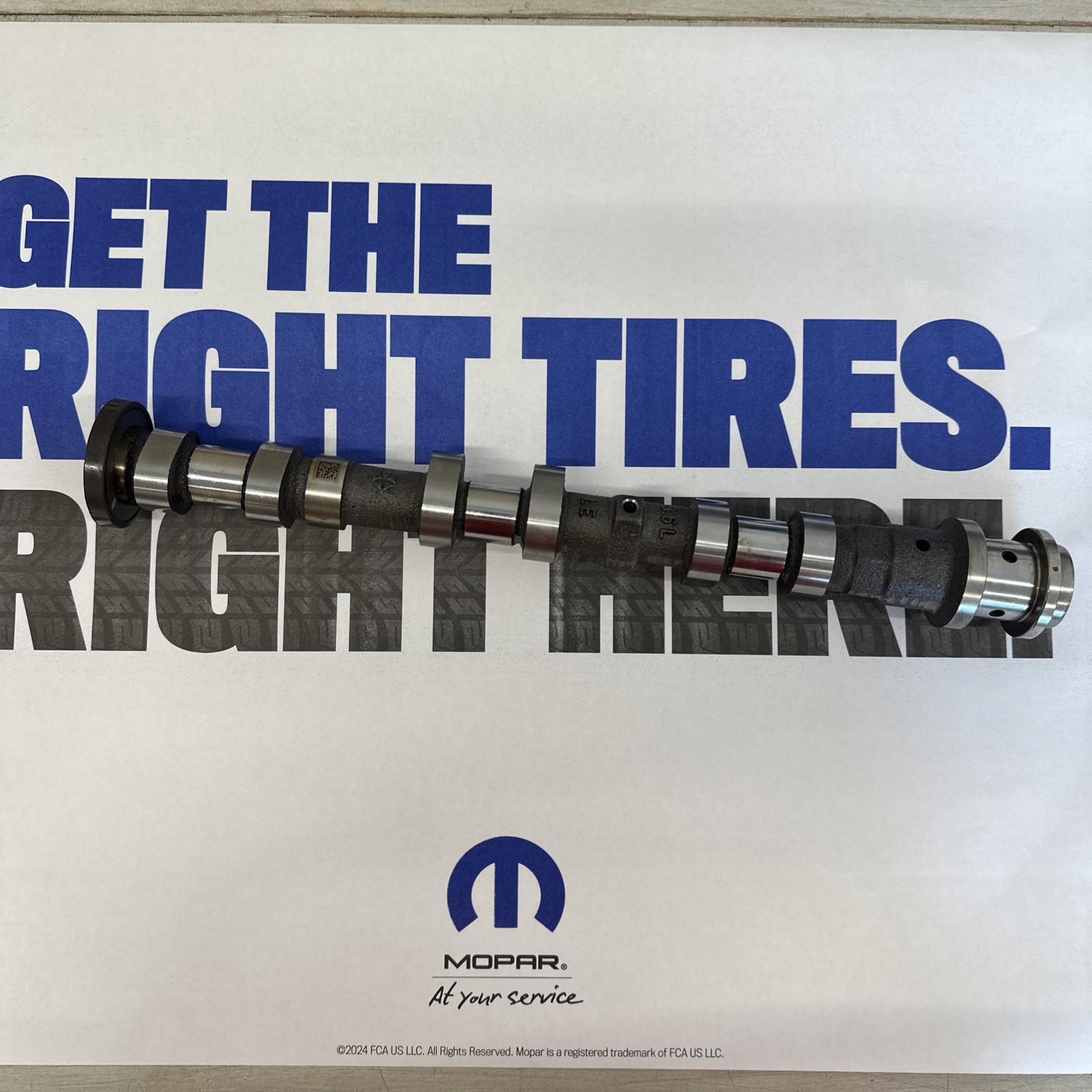 Genuine Mopar Oem Left Side Exhaust Camshaft 5048029AD 3.6L Jeep Ram Dodge Genuine Mopar Oem Left Side Exhaust Camshaft 5048029AD 3.6L Jeep Ram Dodge